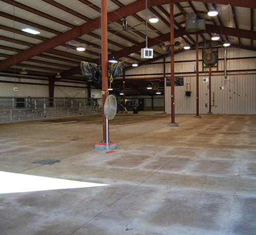 Building 2 interior